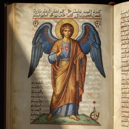 the sigil of attaining the knowledge and conversation of the holy guardian angel by abramelin, ancient arabic manuscript