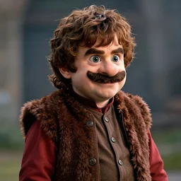 Super Mario as Tyrion Lannister, still from Game of Thrones, tv show, detailed, 4K
