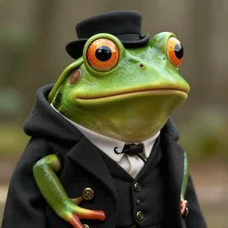 Pepe the Frog in Peaky Blinders very detail 4K quality super realistic