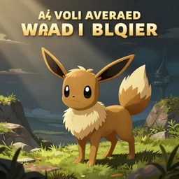 a ‰ voli a ‰ voli eevee digital illustration fanart artstation by muhammad aiman