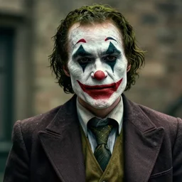 The joker in Peaky Blinders very detailed 4K quality super realistic