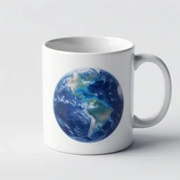 a mug with the universe inside