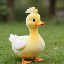 crested fish costume duck photography 4 k