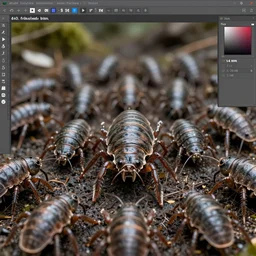 tardigrade horde, xf iq 4, 1 5 0 mp, 5 0 mm, f / 1. 4, iso 2 0 0, 1 / 1 6 0 s, natural light, adobe photoshop, adobe lightroom, dxo photolab, corel paintshop pro, symmetrical balance, depth layering, polarizing filter, sense of depth, ai enhanced