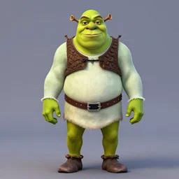 wide angle beautiful full body portrait of shrek dressed as a power ranger. character design by disney, anime, manga, charlie bowater, ross tran, artgerm, and makoto shinkai, detailed, soft lighting, rendered in octane