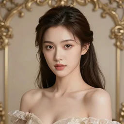wonderful princess with smooth fair skin, alluring eyes, ornate backdrop, breathtaking, elegant, intricate, hyper detailed, accent lighting, 4 k glamour photography, octane render