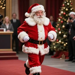 father Christmas running for president nominee photograph press n 6
