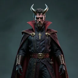 occult symbolic demonic doctor strange, ultra sharp, extreme details, cgi, beeple, octane render