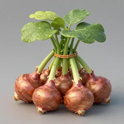 the god of shallots, trending on artstation