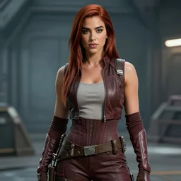 dua lipa as a star wars character, 8 k