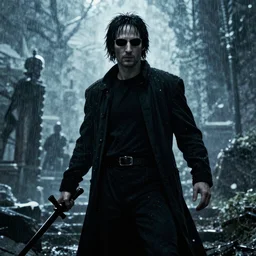 still image of Dark Souls starring as Neo in 'The Matrix'(1999)