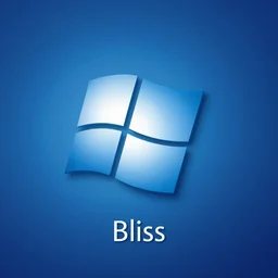 bliss windows xp default wallpaper, the time of day is midnight