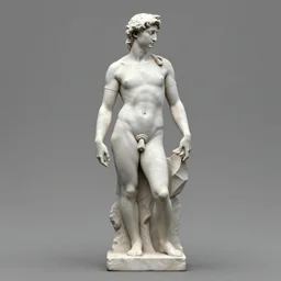 abstract 3 d statue in the style of kushlet, neoclassicism, renaissance, hyper realistic, cell shaded, 8 k