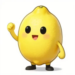 anthropomorphic lemon (((Mark Zuckerberg))), a lemon is the CEO of Meta