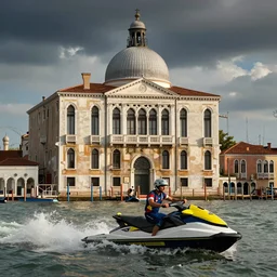 jet ski race in venice