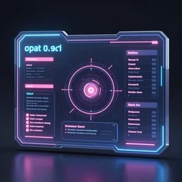 cyberpunk user interface from the year 2 0 9 0, concept art, ambient occlusion, vray render,