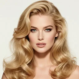 stunning award - winning portrait of a beautiful blonde woman by herb ritts. long curly glossy hair and makeup. vintage glamour. shiny dark lips. supermodel. high fashion black and white photography. retro makeup. vogue. canon 5 0 mm f / 1. 6