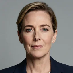 an editorial portrait of a democrat us political candiate with a calm expression, facing front, by annie liebovitz, photojournalism, photorealistic, anatomically correct, beautiful perfect face, sharp focus, highly detailed, cinematic lighting, 8 k, hd