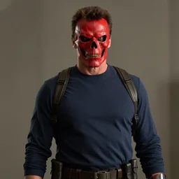 movie still of tom selleck as red skull in the first avenger