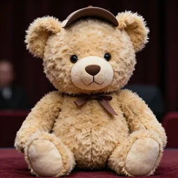 elon musk as a teddybear
