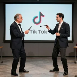 Enrico Fermi participating in TikTok challenge