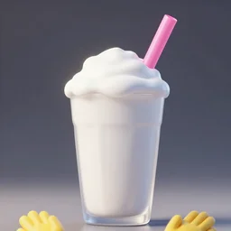 close up sci - fi master shake, giant white milkshake with a pink straw and yellow gloves, centered, digital painting, smooth, sharp focus, illustration, artgerm, tomasz alen kopera, peter mohrbacher, donato giancola, joseph christian leyendecker, wlop, frank frazetta