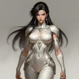 Juri from Street Fighter, intricate, elegant, highly detailed, centered, digital painting, artstation, concept art, smooth, sharp focus, illustration, art by artgerm and donato giancola and Joseph Christian Leyendecker, WLOP