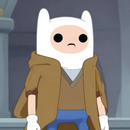 jedi plague doctor in the style of adventure time