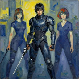 tonemapped assume direct control mass effect by ruan jia, ayami kojima, fauvism