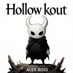 comic book cover for'hollow knight ', art by alex ross