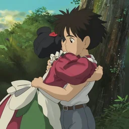 still image from the new studio ghibli animated film'alan wake'