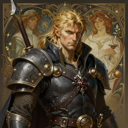 portrait of ganondorf, intricate, highly detailed, ray tracing, digital painting, artstation, concept art, smooth, sharp focus, illustration, art by artgerm and greg rutkowski and alphonse mucha, 8 k