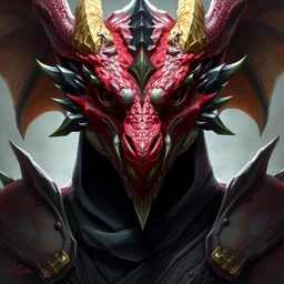 dragonborn warlock, d & d, fantasy, humanoid dragon portrait, highly detailed, headshot, digital painting, trending on artstation, concept art, sharp focus, illustration, art by artgerm and greg rutkowski and magali villeneuve