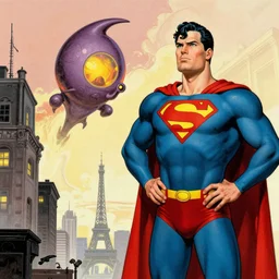a day in the life of superman's home world krypton by norman rockwell - n 4