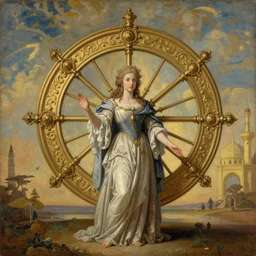“ the wheel of time turns, and ages come and pass, leaving memories that become legend. legend fades to myth, and even myth is long forgotten when the age that gave it birth comes again, baroque style painting ”