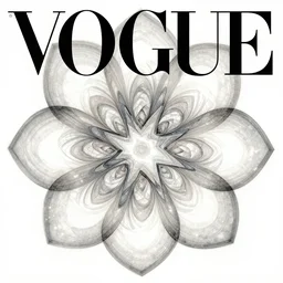 vogue magazine, abstract flower geometry, generative fractal flame, greg rutkowski, john singer sargent, trending on artstation, watercolor painting, intricate
