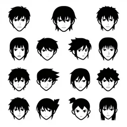 dnd baldurs gate face icon set, stylized minimalist code geass, grid, svg, loftis, cory behance hd by jesper ejsing, by rhads, makoto shinkai and lois van baarle, ilya kuvshinov, rossdraws global illumination