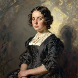 ada lovelace in the style of a norman rockwell painting