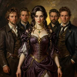 majestic gracious elegant aerith gainsborough portrait, atmospheric lighting, painted, menacing, intricate, volumetric lighting, beautiful, rich deep colours masterpiece, golden hour, sharp focus, ultra detailed, by leesha hannigan, ross tran, thierry doizon, kai carpenter, ignacio fernandez rios