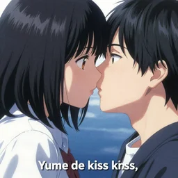 Yume de kiss kiss kiss, by Tadanori Yokoo