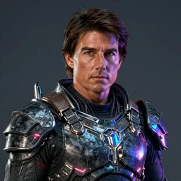 tom cruise portrait, dystopia core, apocalyptic, armor, warrior, dramatic, sharp focus, fiction, neon, fantasy, hyper detailed, digital art, trending in artstation, cinematic lighting, studio quality, smooth render, unreal engine 5 rendered, octane rendered, art style and nixeu and wlop and krenz cushart