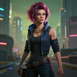 Dilma Rouseff in cyberpunk 2077