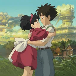 still image from the new studio ghibli animated film'the binding of isaac'