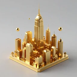 hyper realistic golden quantum computer the size of a city , art by artery and Greg Rutkowski and alphonse mucha, sci-fi, fantasy, intricate, ornate, very very intimidating , highly detailed, digital painting, artstation, concept art, smooth, sharp focus, illustration