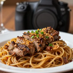 close - up focused dslr photograph of an french guianan dinner, 8 k, high detail, volumetric lighting, hyperrealism, aesthetically pleasing, studio lighting, trending