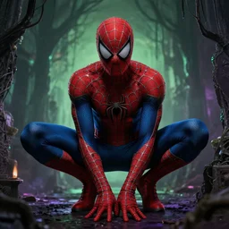 spiderman tim burton style