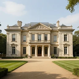 an incredible photograph of a neo classical mansion, exterior, concept art, trending on deviantart, artstation, golden ratio, ideal proportions, very very very very very beautiful