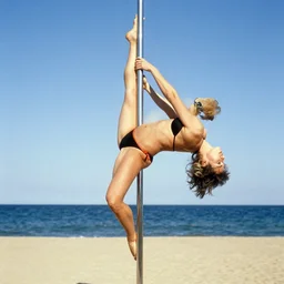 karl marx in a bikini, pole dancing