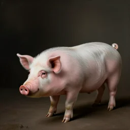 pig with a pearl earring, by mauritshuis