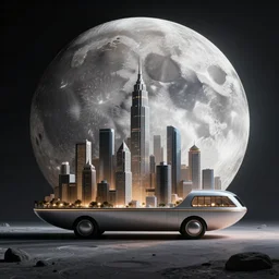 city on the moon vehivle designed by ash thorp